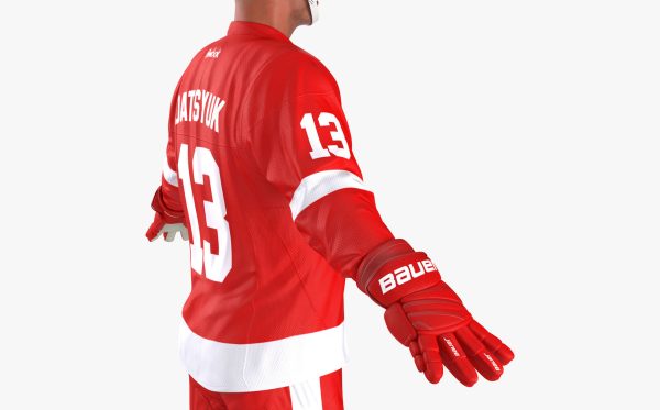 Hockey Player Detroit Red Wings