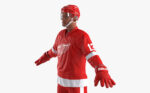 Hockey Player Detroit Red Wings