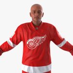 Hockey Player Detroit Red Wings