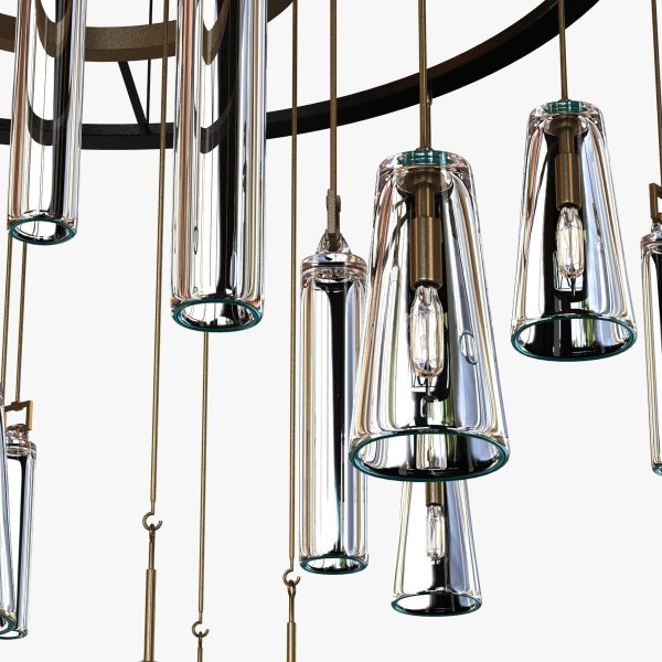 Holly Hunt CLOCK CHANDELIER