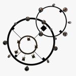 Holly Hunt CLOCK CHANDELIER
