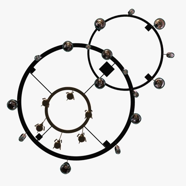 Holly Hunt CLOCK CHANDELIER