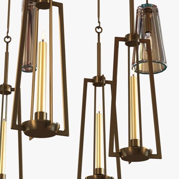 Holly Hunt CLOCK CHANDELIER