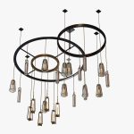 Holly Hunt CLOCK CHANDELIER