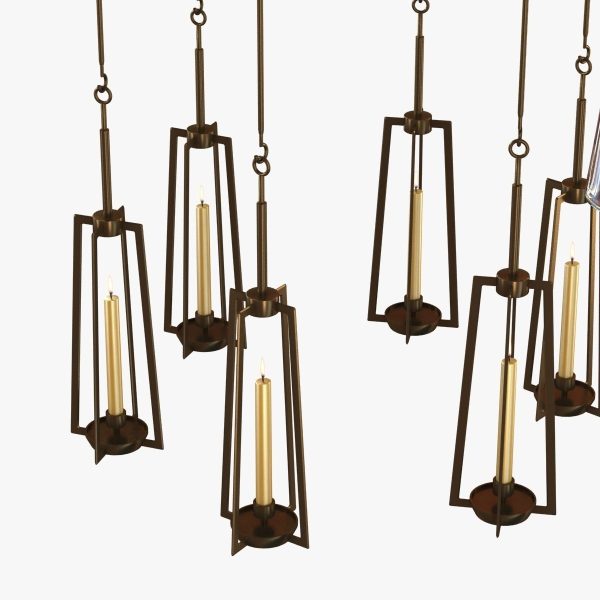 Holly Hunt CLOCK CHANDELIER