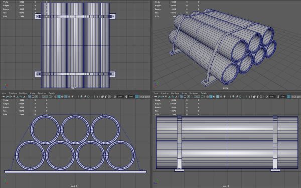 Hormigon tubes