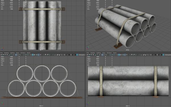 Hormigon tubes
