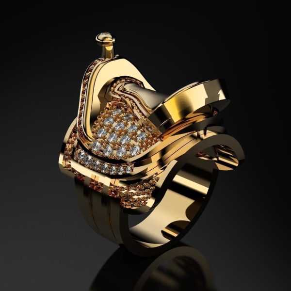 Horse Saddle Ring