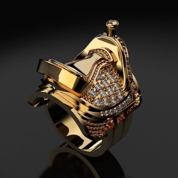 Horse Saddle Ring