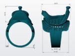 Horse Saddle Ring