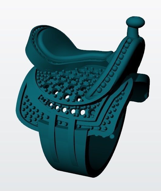 Horse Saddle Ring