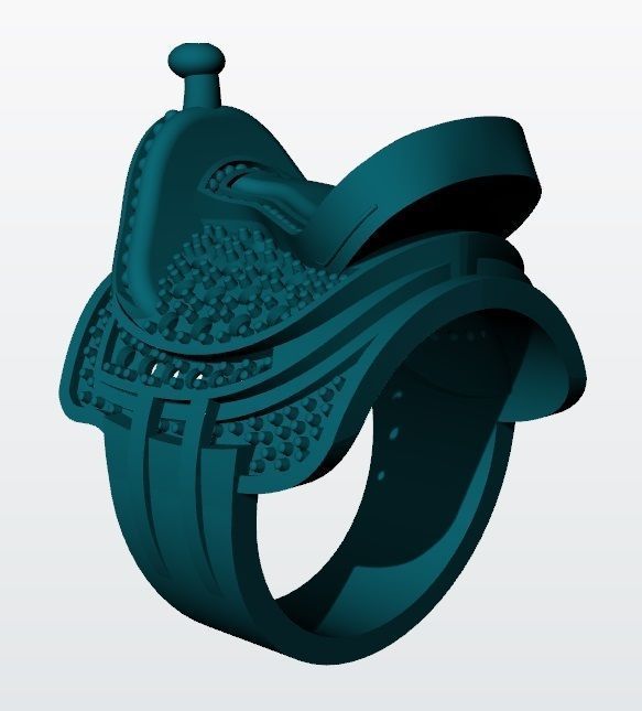 Horse Saddle Ring