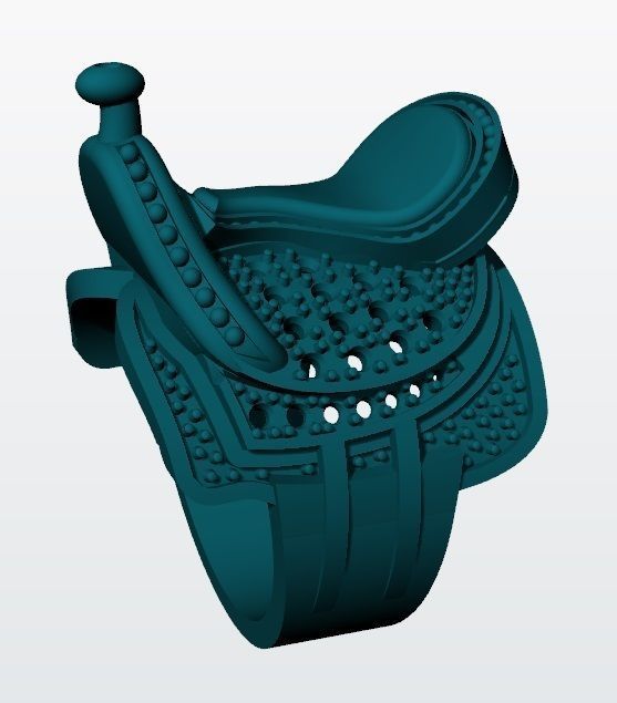 Horse Saddle Ring
