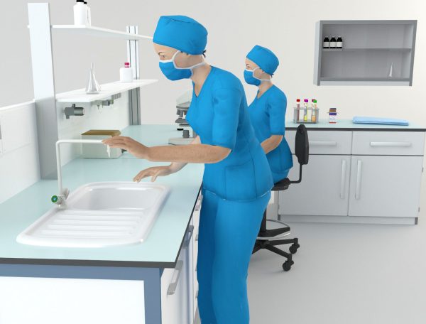 Hospital Laboratory - Scene 1