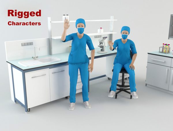 Hospital Laboratory - Scene 1