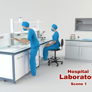 Hospital Laboratory - Scene 1