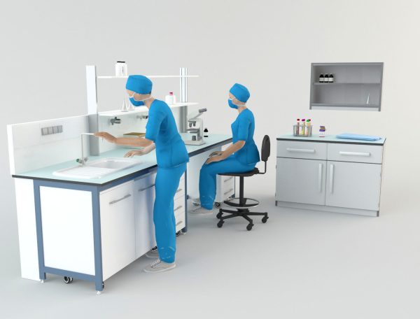Hospital Laboratory - Scene 1