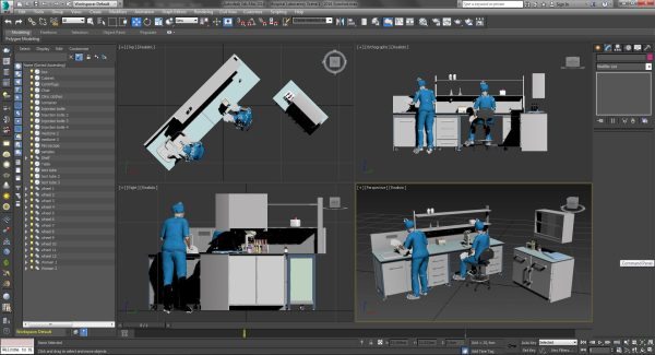 Hospital Laboratory - Scene 1