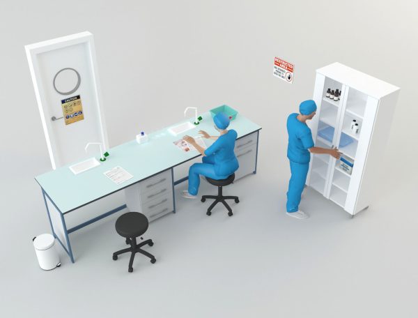 Hospital Laboratory - Scene 2