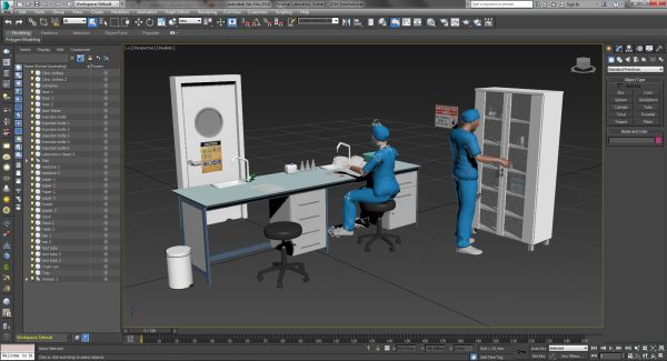 Hospital Laboratory - Scene 2