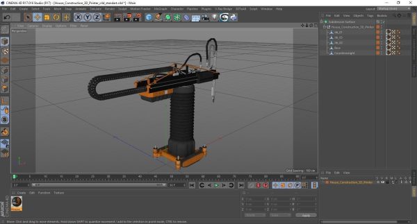 House Construction 3D Printer