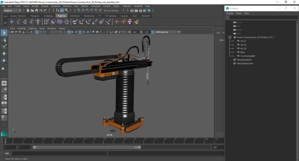 House Construction 3D Printer