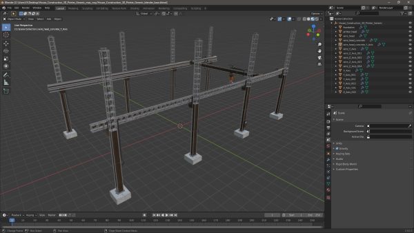 House Construction 3D Printer Generic