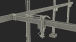 House Construction 3D Printer Generic Rigged
