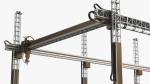 House Construction 3D Printer Generic Rigged