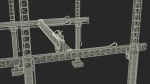 House Construction 3D Printer Generic Rigged