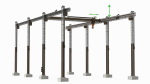 House Construction 3D Printer Generic Rigged
