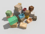 huge wooden crates pack