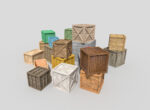 huge wooden crates pack