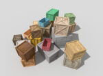 huge wooden crates pack