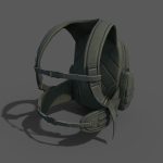 Human Backpack military Scifi