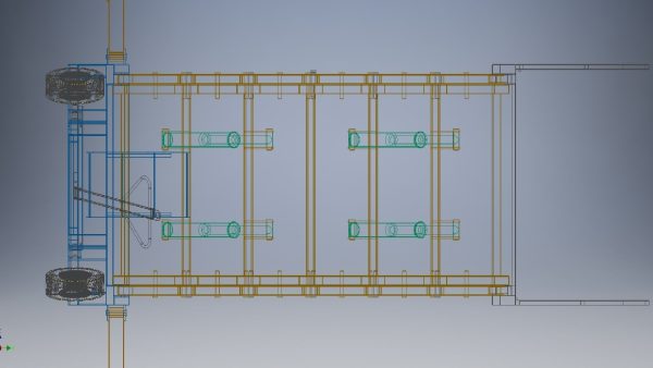 hydraulic scissors lift 3d model