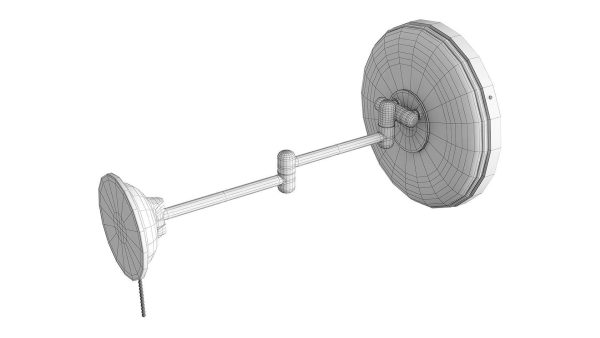 Illuminating LED Extension Mirror