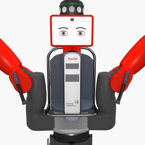 Industrial Baxter Robot 3D Model