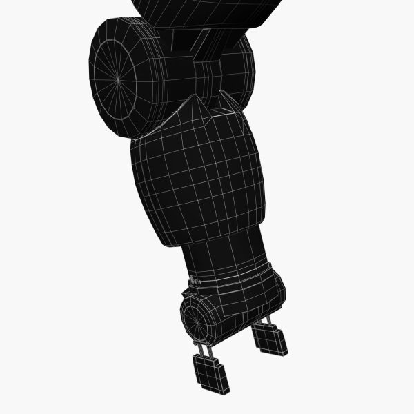 Industrial Baxter Robot 3D Model