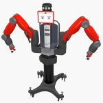 Industrial Baxter Robot 3D Model
