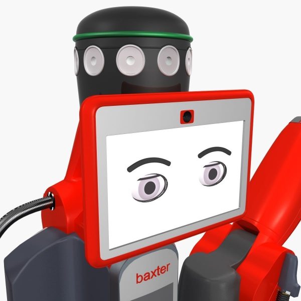 Industrial Baxter Robot 3D Model