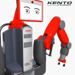 Industrial Baxter Robot 3D Model
