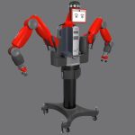 Industrial Baxter Robot 3D Model