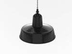 Industrial Black Hanging Chain Light