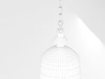 Industrial Black Hanging Chain Light