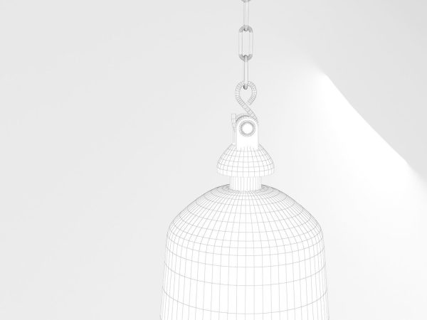 Industrial Black Hanging Chain Light