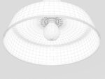 Industrial Black Hanging Chain Light