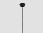 Industrial Black Hanging Chain Light