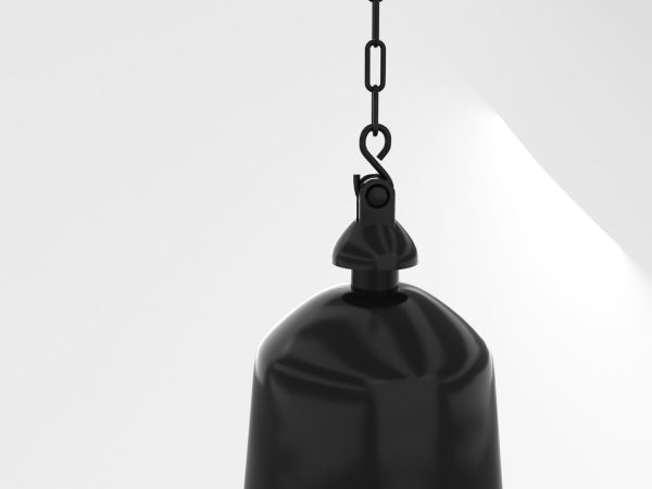 Industrial Black Hanging Chain Light