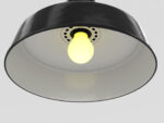 Industrial Black Hanging Chain Light